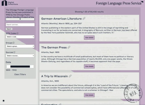 screenshot of webpage